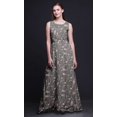 thumbnail image 2 of Bimba Robe Longue Décontractée Sans Manches à Col Rond pour Femmes, Imprimé Floral, X-Grand, 2 of 6