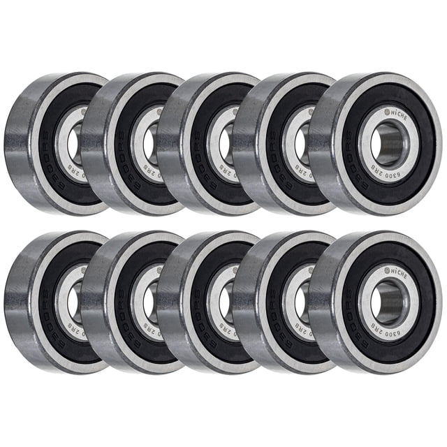 Niche Roulement de Roue 6300-2RS 10x35x11 mm Rangée Simple Gorge Profonde Lot de 10 519-CBB2265R