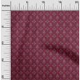 thumbnail image 1 of oneOone Viscose Jersey Fabric Diamond & Chevron Ikat Print Fabric BTY 60 Inch Wide, 1 of 5
