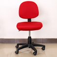 thumbnail image 2 of Removable Office Computer Covers Swivel Rotate Slipcover (Back Cover and Seat Cover) -   Seat Size Back Size, 2 of 4