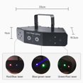 thumbnail image 2 of RGB Programmable Beam Laser Light for Party Disco Galaxy Laser Projector, 2 of 6
