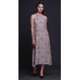 thumbnail image 3 of Bimba Robe de Plage Longue Dos Nu à Col Licou Imprimée pour Femmes, Rayondress - X-Grand, 3 of 6