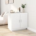 thumbnail image 1 of vidaXL Sideboard White 80x40x75 cm Engineered Wood, 1 of 5
