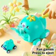 thumbnail image 4 of Rbaofujie Dessins Animés Mignons Animaux Voiture Catapulte pour Enfant Mini Voitures à Inertie Voiture à Rebond Casse-Tête Jouet Interactif Parent-Enfant pour Enfants, 4 of 6
