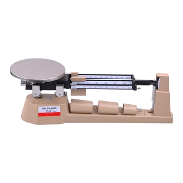 Yescom Balance Mécanique Triple Faisceau, Capacité 2610g, Pesée 0.1g pour Laboratoire, Analyse, École, Salle de Classe