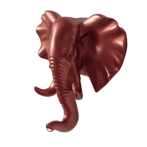 ziyahi Animal Wall Hanger Hanging Hook Decor Clothes Craft Resin Ornament Decorative Supply for Bedroom Office Corridor Rose Gold Type 4