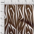 thumbnail image 1 of oneOone Polyester Lycra Brown Fabric Skins Animal Craft Projects Decor Fabric Printed By The Yard 56 Inch Wide, 1 of 4