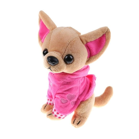 EIGTHTAIL Stuffed Dog for Doll Plush Animal Toys Cartoon Plush Chihuahua Toy Xmas Gift