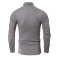 thumbnail image 1 of Leutsin Fall/winter High Neck Bottoming Shirt Men's Large Size Solid Color Long Sleeves, 1 of 3