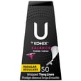 thumbnail image 1 of U by Kotex Protège-Dessous Ultra Discrets, Tanga, Absorption Légère, Non Parfumés50 Unités, 1 of 9