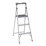 COSCO 3 Step Connection Step Stool ( White & Gray, 8ft 10in Max Reach)