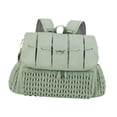 thumbnail image 2 of Lipstore Diaper Bag Backpack Large Capacity Multifunction Waterproof Nappy Tote Bag Mommy green, 2 of 8