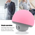 thumbnail image 3 of Fdit Bluetooth Haut-Parleur Sans Fil, Mini Bluetooth Sans Fil Portable Champignon Haut-Parleur Subwoofer avec Fonction Ventouse (Rose), 3 of 9