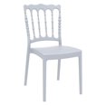 thumbnail image 1 of Compamia Chaise de Salle à Manger de Patio Napoleon en Argent, 1 of 8