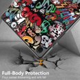 thumbnail image 5 of KOMI Slim case for Galaxy Tab A9+ A9 Plus（2023 Model: SM-X210/X215/X216） Smart flip Leather case 3-fold Stand Function Hard PC Back Cover, 5 of 5