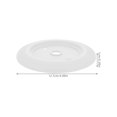 thumbnail image 2 of OUNONA Universal Thermostat Cover White Protection For Homeowners 1Set, 2 of 8