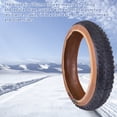 thumbnail image 2 of 20 x 4.0 Inch Fat Bike Inner Tube Rubber Bike Folding Tires Snow Beach Bicycle Replacement Tire, 2 of 7