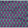 thumbnail image 4 of oneOone Organic Cotton Poplin Twill Fabric Floral & Paisley Block Printed Craft Fabric BTY 42 Inch Wide, 4 of 4