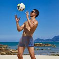 thumbnail image 3 of Men's Square Leg Swim Briefs Athletic Quick Dry Bathing Suit Square Leg Board Short for Men, 3 of 5