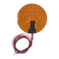thumbnail image 2 of PI Heating Film 6.3in Diameter 150 Degrees Celsius  Polyimide Flexible Adhesive Heater For 3D Printer Hotbed DC12V, 2 of 8