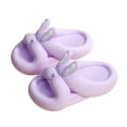 thumbnail image 1 of Birdeem Toddler Slippers Baby Girls Cute Cartoon Rabbit Eva Soft Non-Slip Thick Bottom Outdoor Slippers, 1 of 5