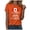 Orange, variant on Women's Keep Canada Flag T Shirt Proud Statement Print T Shirt Shirts for Women with Sleeves Womens Long Sleeve T Shirt Tops Women Workout Shirt T Shirts Womens Long Sleeve Comfort Plain Shirt Short