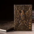 thumbnail image 1 of Suncoda Embossed Notebook, Embossed Pattern Notebook European A5 Notepad Stereo 100 Pages, 1 of 5