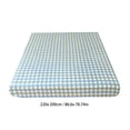 thumbnail image 3 of Drap-housse pour Lit Double, Protège-Matelas en Polyester Extensible 220 x 200 cm, Dessous Élastique Antidérapant, Protection Tout Autour, Multicolore, 1 Pce, 3 of 6