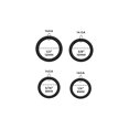 thumbnail image 3 of Luxe Modz Septum Clicker Ring Hinged Nose Hoop Ring Jewely 316L Surgical Steel Sold Each, 3 of 8