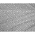 thumbnail image 4 of oneOone Polyester Lycra Fabric Greek Key Geometric Printed Fabric 1 Yard 56 Inches, 4 of 5