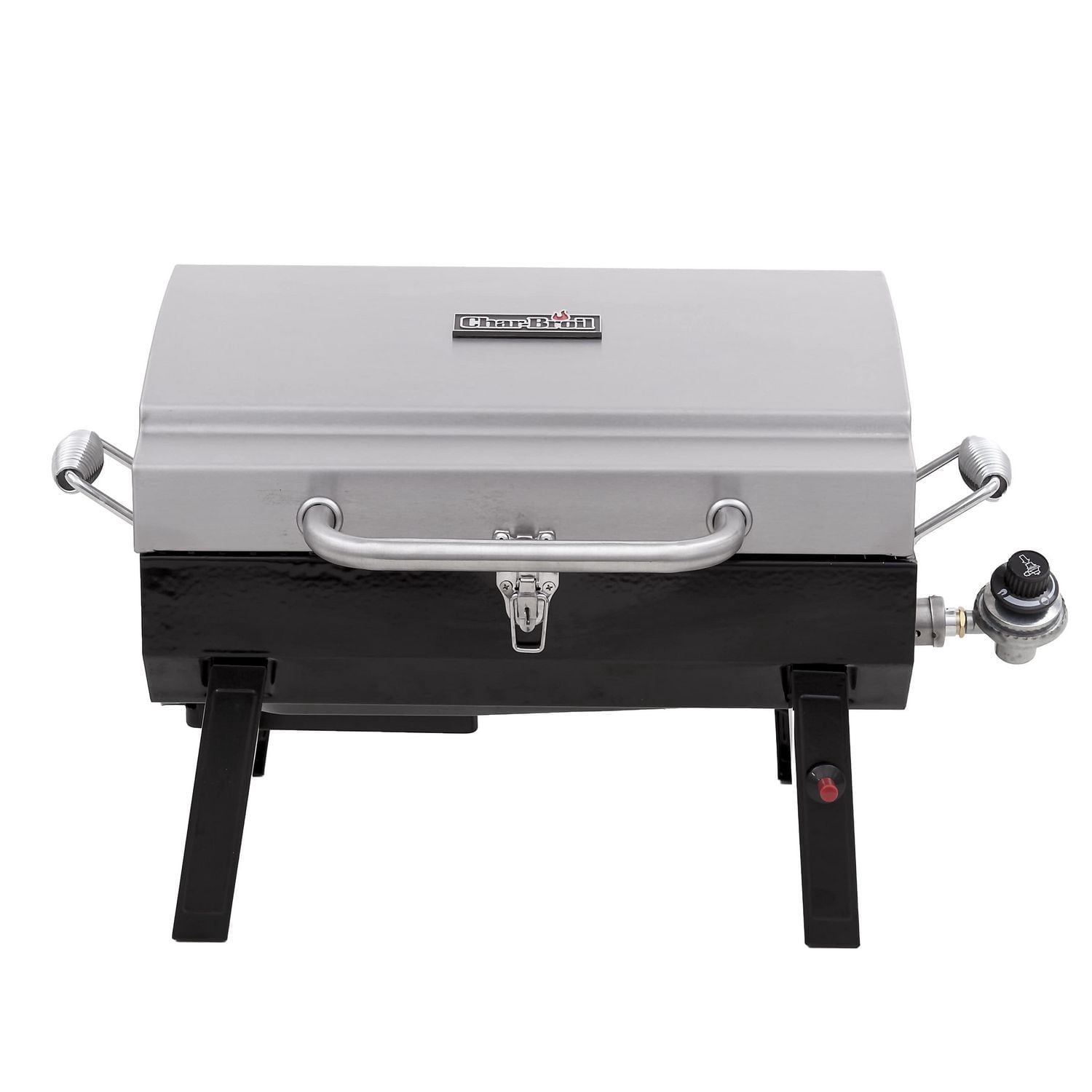 Barbecue à gaz propane portable à un 1 brûleurs en acier inoxydable