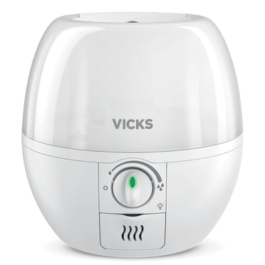 Vicks VUL500C 3-in-1 SleepyTimeᵀᴹ Ultrasonic Humidifier Diffuser Night-Light