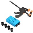 thumbnail image 1 of Portable Durable Drilling Guide Jig, Carpenter Drilling Guide, For Woodworking Jig Jointing Wood Boards, 1 of 8