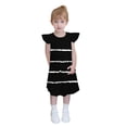 thumbnail image 2 of Économies d'Été! Robe d'Été pour Enfants, Robes Décontractées pour Filles en Liquidation, Robe d'Été pour Tout-Petites à Manches à Volants Tenue de Soleil pour Enfants 4-14T, 2 of 5