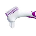 thumbnail image 4 of 4PCS Denture Toothbrushes - Denture Brush for Denture Cleaning - Multi-Layered Bristles & Ergonomic Rubber Handle, 4 of 9