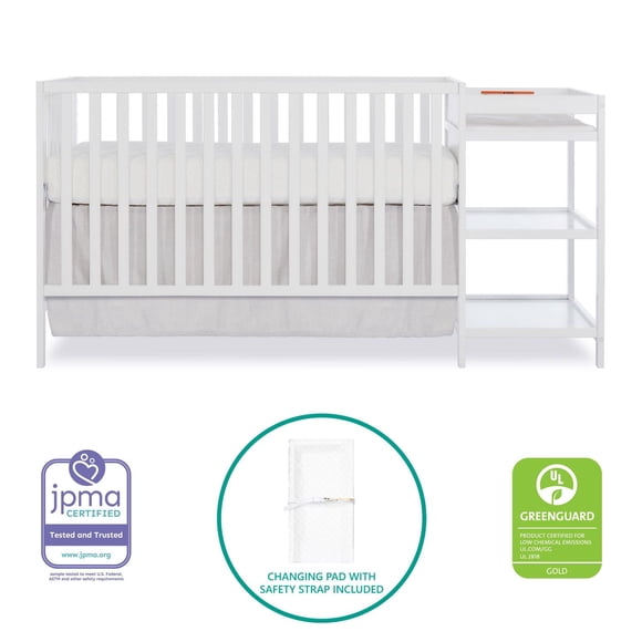 Dream On Me Hamilton 4-in-1 Convertible Crib and Changer Style#679