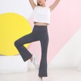 thumbnail image 2 of 2025 Toddler s 9M Clothes Spring Summer Solid Long Clothes Winter Pants Yoga Leggings Flared s Drawstring Sweatpants Pants, 2 of 4