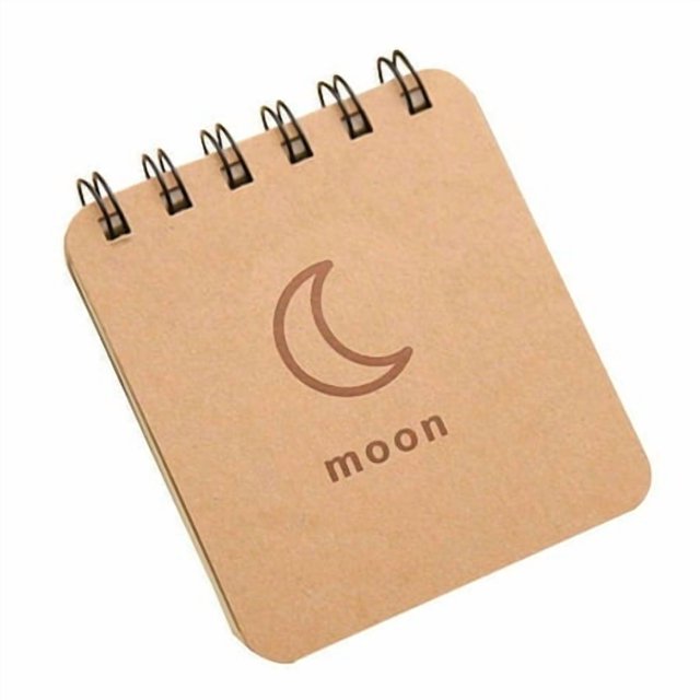 Weather Series Sofe Cover Portable 9.5x8.5cm Spiral Journey Notebook Wirebound Memo Notepad