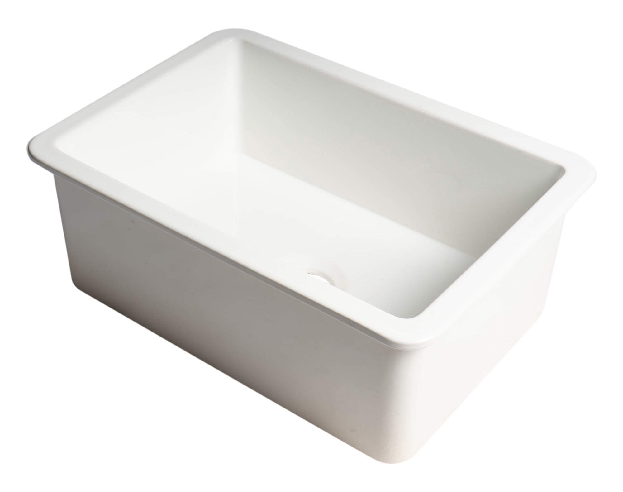 ALFI brand ABF2718UD-W Évier de Cuisine, Blanc
