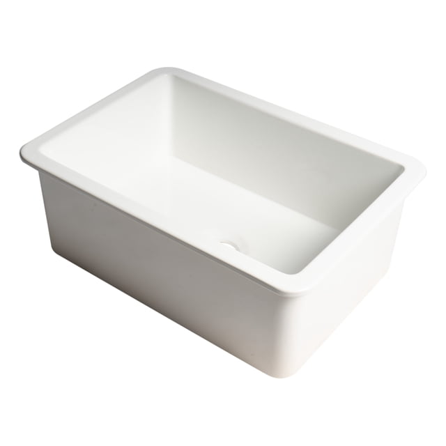ALFI brand ABF2718UD-W Évier de Cuisine, Blanc