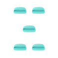 thumbnail image 1 of Redempat Hot Dog Hot Dog Grilling Tool Flavorful Slashed Hot Dogs Durable Easy To Hot Dog Slicing Tool blue 5Set, 1 of 6