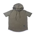 thumbnail image 2 of Sweat à Capuche à Manches Courtes pour Homme S'Adapte à un T-Shirt Slim, 2 of 6