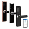 thumbnail image 3 of Clavier Tactile Bluetooth à Empreinte Digitale pour Appartement, Serrure de Porte Intelligente Sans Clé pour Porte d'Entrée, Serrure de Porte pour Porte d'Entrée, Maison Intelligente Intégrée, 3 of 5