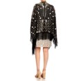 thumbnail image 2 of Womens Oversize Hand Beaded Fringed Sequin Evening Shawl Wrap, 2 of 5