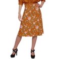 thumbnail image 1 of Moomaya Jupe Imprimée pour Femmes en Poly Spandex Tenue Décontractée Jupe d'Été pour Filles, 1 of 5