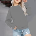 thumbnail image 2 of QIPOPIQ Girls' Active Pullover 1-12 Years Kids Winter Clothes Clearance, 2 of 8