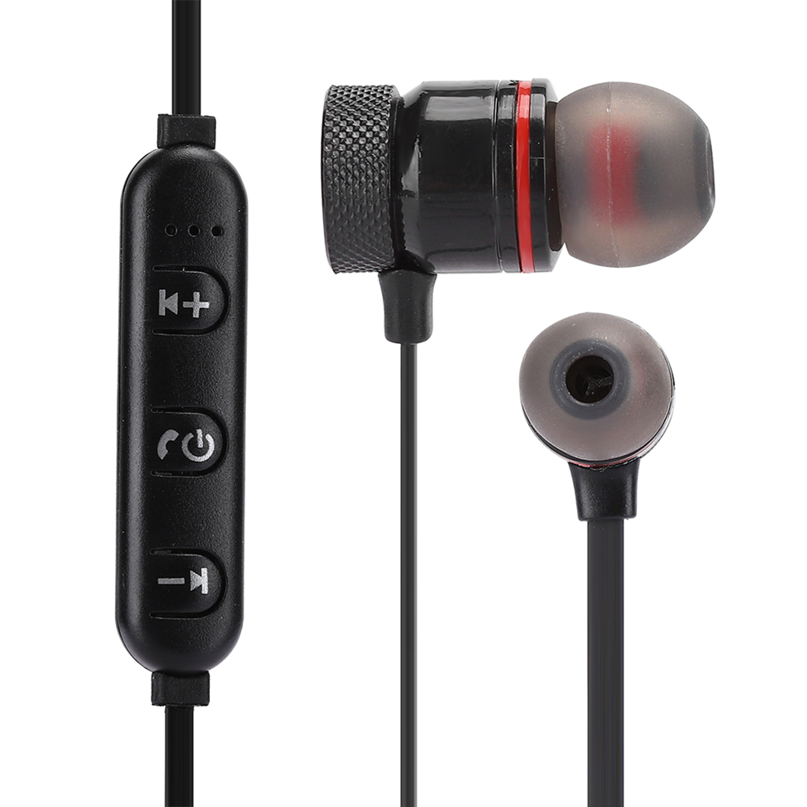 Ergonomic  Earphone Headphone Headset In-Ear Headphone In-Ear Stereo Sports Earphone Fpr Phone Black