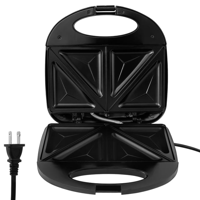 EIGTHTAIL Sandwich Maker Non Stick Sandwich Panini Maker 750W Electric Sandwich Maker Grill Portable Sandwich Press 4 Slices Breakfast Sandwich Maker for Cooking Breakfast Kitchen