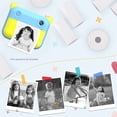 thumbnail image 3 of Thermal Paper Roll 57*30mm Printing Paper for Label Printer Kids Instant Camera Refill Print Paper, Pack of 3 Rolls, 3 of 5