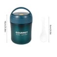 thumbnail image 2 of Insulated Food Jar Stainless Steel Food Flask for Hot Food Vacuum Insulated Soup Thermos w/ Spoon Carry Handle 500ml Food Container Lunch Box for Kids Adult School Office Picnic Travel, 2 of 7